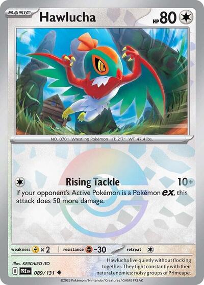 Hawlucha (Poke Ball Pattern) - 089/131 (Uncommon) [PRE-089-U]