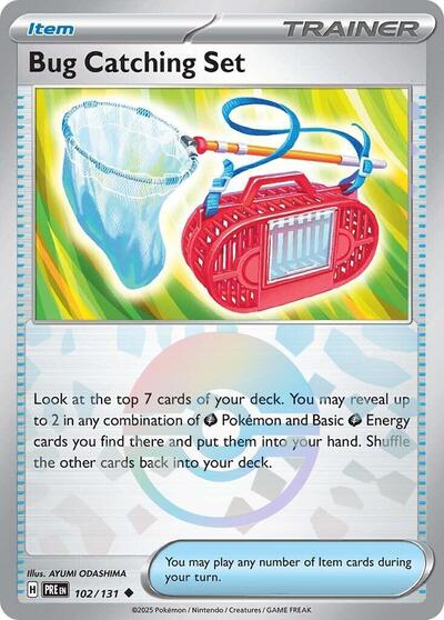 Bug Catching Set (Poke Ball Pattern) - 102/131 (Uncommon) [PRE-102-U]