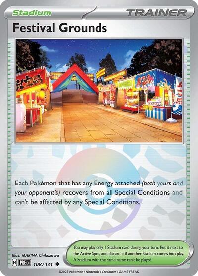 Festival Grounds (Poke Ball Pattern) - 108/131 (Uncommon) [PRE-108-U]