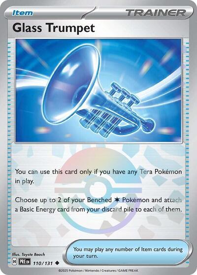 Glass Trumpet (Poke Ball Pattern) - 110/131 (Uncommon) [PRE-110-U]