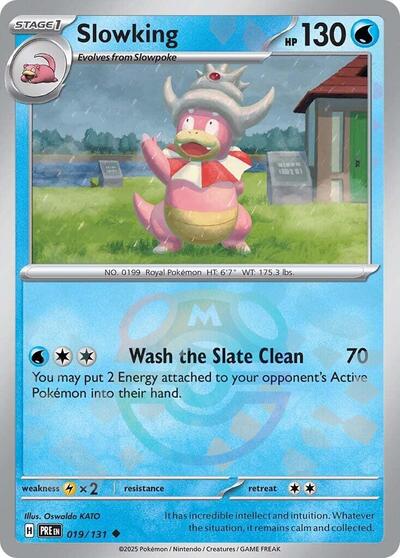 Slowking (Master Ball Pattern) - 019/131 (Uncommon) [PRE-019-U]