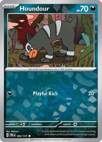Houndour (Master Ball Pattern) - 062/131 (Common) [PRE-062-C]