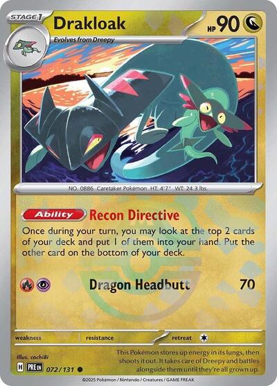 Drakloak (Master Ball Pattern) - 072/131 (Common) [PRE-072-C]