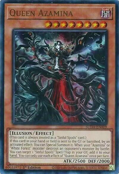 Queen Azamina (Ultra Rare) [SUDA-EN009-UR]