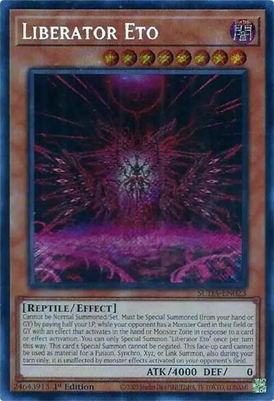 Liberator Eto (Secret Rare) [SUDA-EN023-SeR]