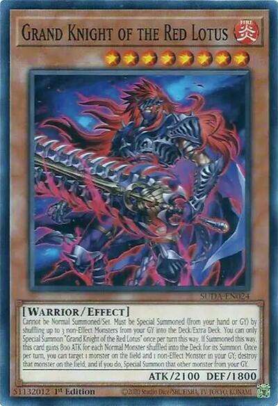 Grand Knight of the Red Lotus (Common) [SUDA-EN024-C]