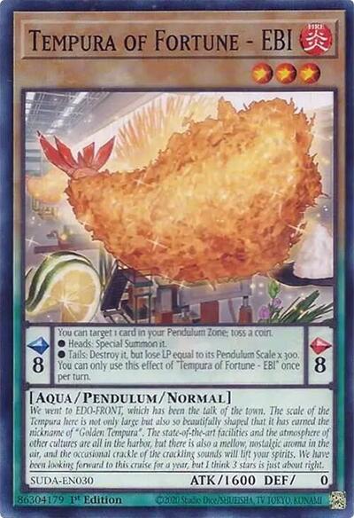 Tempura of Fortune - EBI (Common) [SUDA-EN030-C]