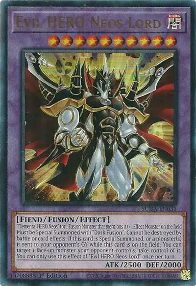 Evil HERO Neos Lord (Ultra Rare) [SUDA-EN031-UR]