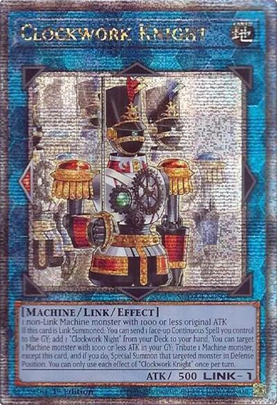 Clockwork Knight (Quarter Century Secret Rare) [SUDA-EN050-QCSR]