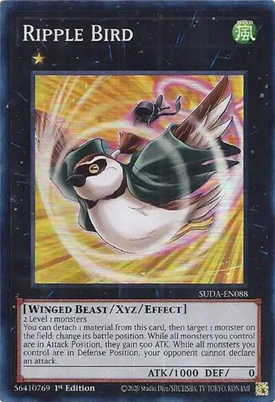 Ripple Bird (Super Rare) [SUDA-EN088-SuR]