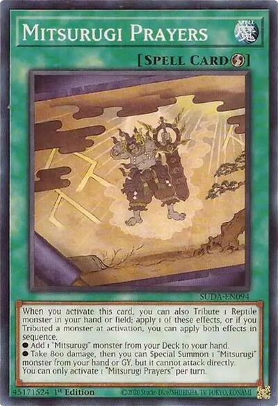 Mitsurugi Prayers (Common) [SUDA-EN094-C]