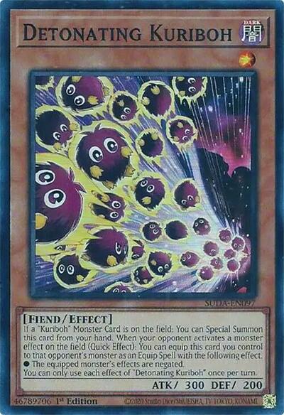 Detonating Kuriboh (Super Rare) [SUDA-EN097-SuR]