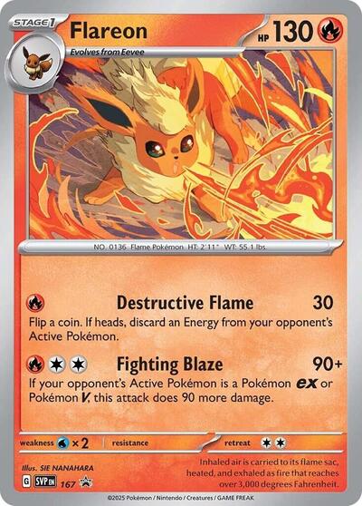 Flareon - 167 (Promo) [SVP-167-PROMO]
