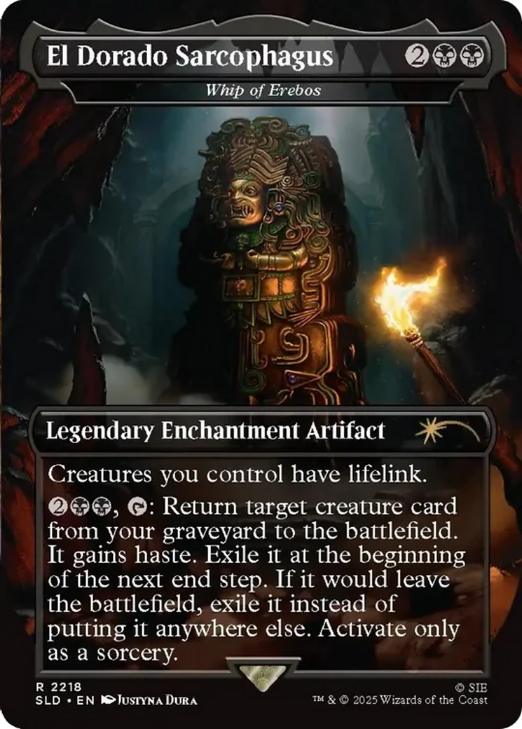 Whip of Erebos - Borderless - Full Art [SLD-2218]