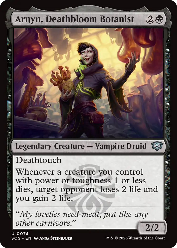 Arnyn, Deathbloom Botanist [SOS-74]