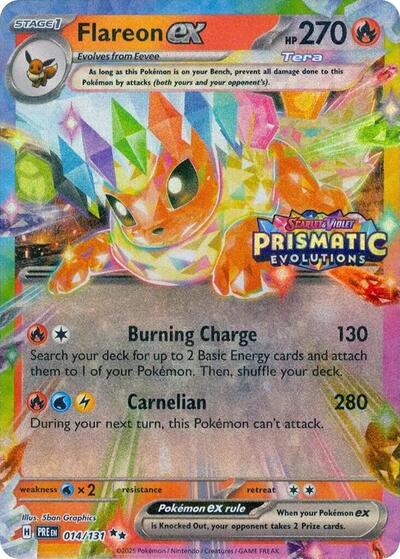Flareon ex - 014/131 (Promo) [PRE-014-PROMO]