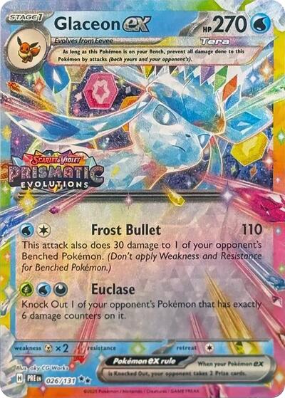 Glaceon ex - 026/131 (Promo) [PRE-026-PROMO]