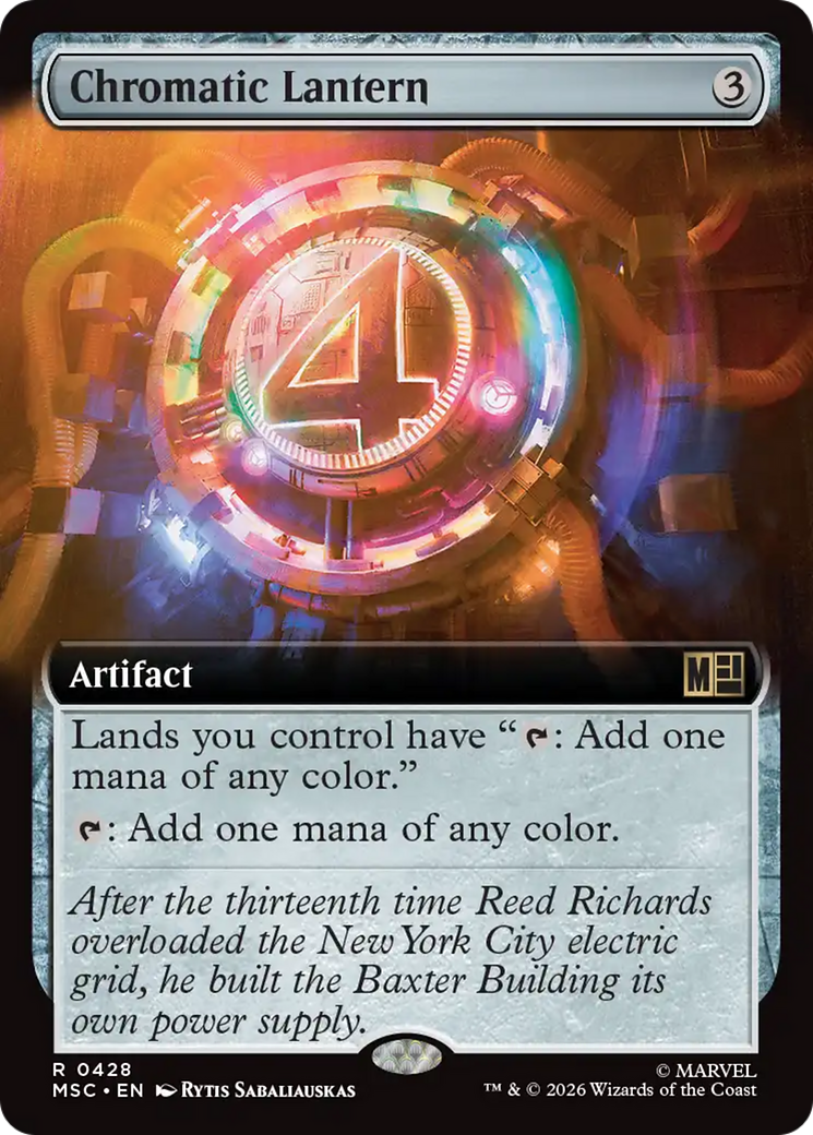 Chromatic Lantern - Extended Art [MSC-428]