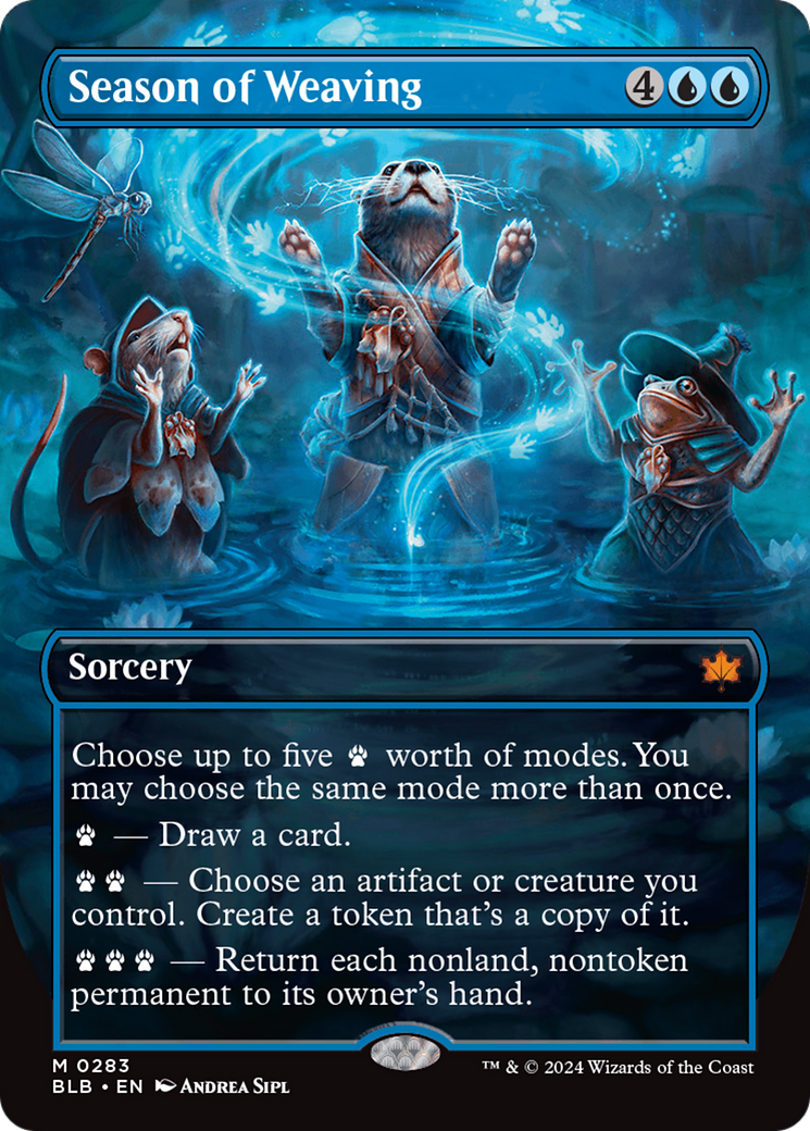 Season of Weaving - Borderless [BLB-283]