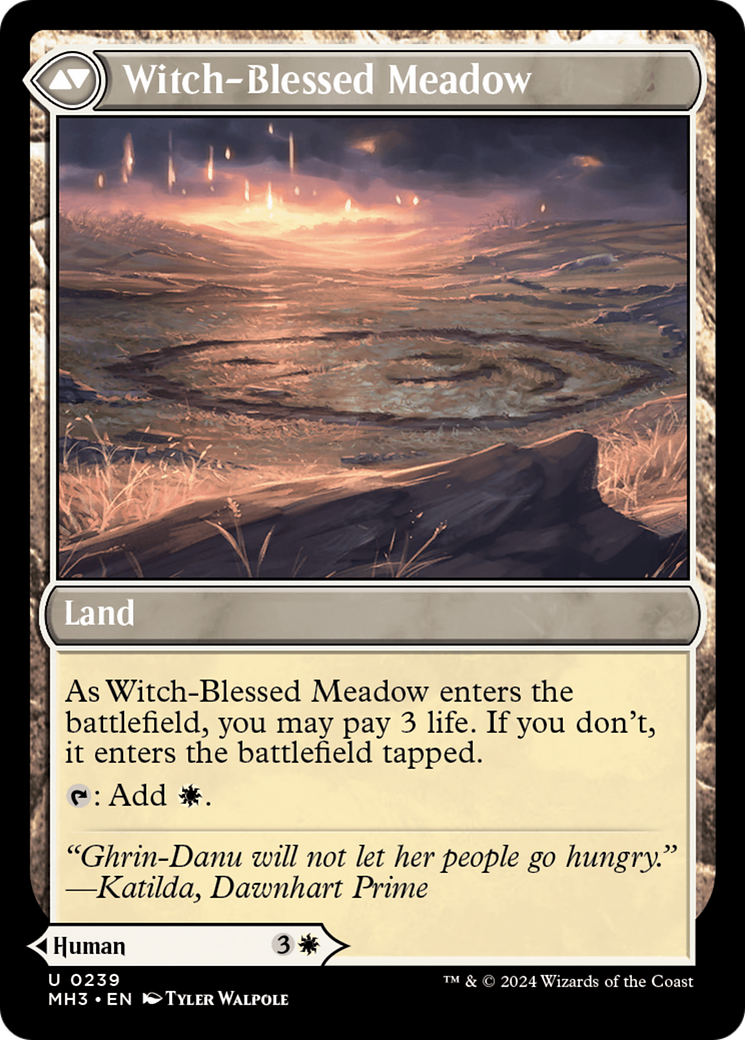 Witch Enchanter // Witch-Blessed Meadow [MH3-239]