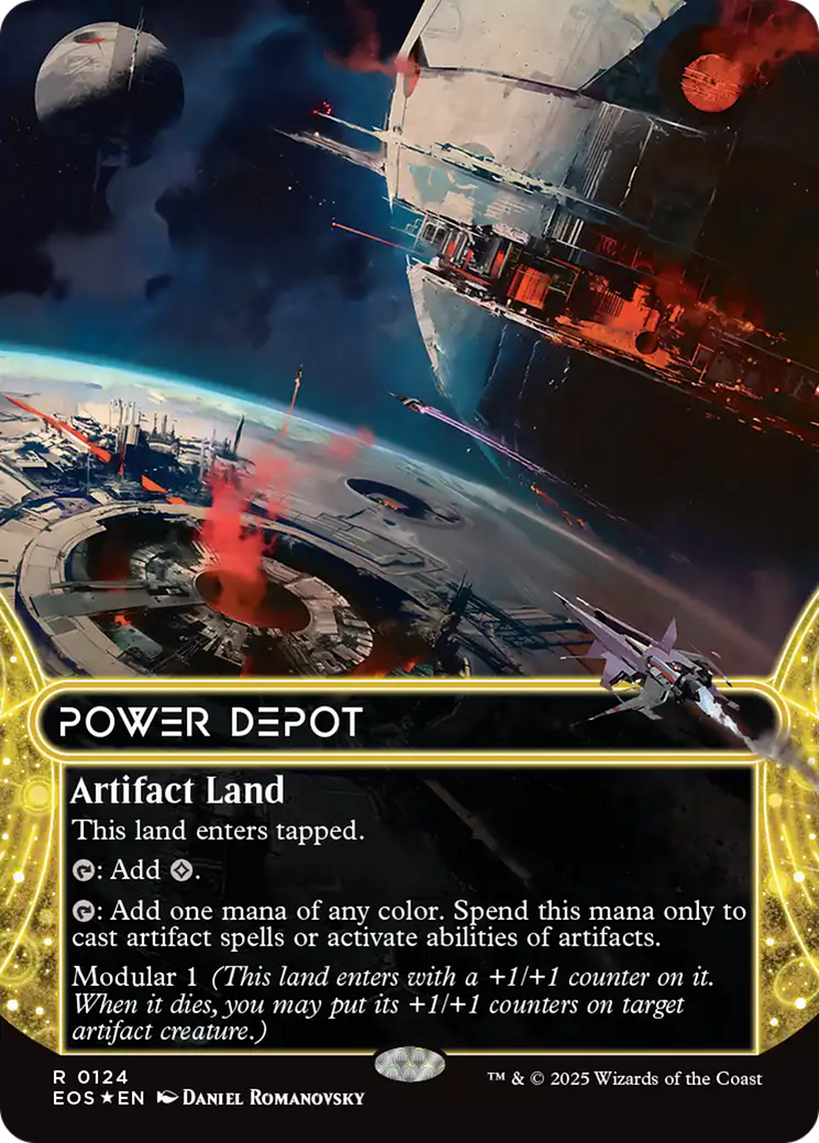 Power Depot - Borderless - Galaxy Foil - Full Art [EOS-124]