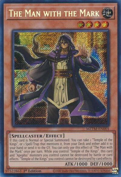 The Man with the Mark (Secret Rare) [MZTM-EN001-SeR]