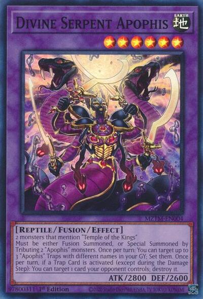 Divine Serpent Apophis (Super Rare) [MZTM-EN004-SuR]