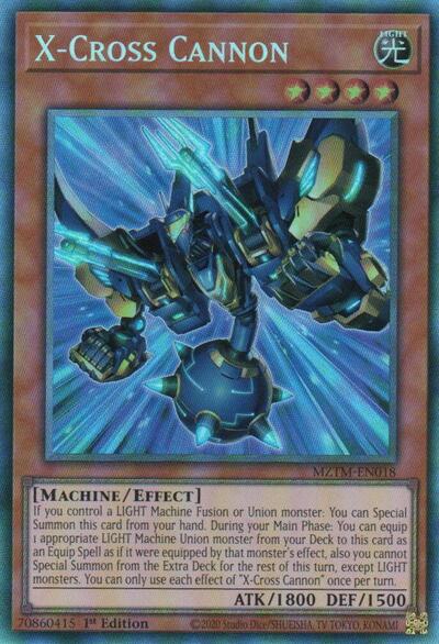 X-Cross Cannon (Collector's Rare) [MZTM-EN018-CR]