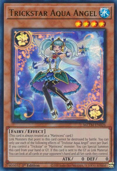 Trickstar Aqua Angel (Ultra Rare) [MZTM-EN026-UR]