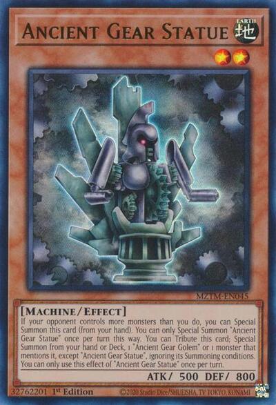 Ancient Gear Statue (Ultra Rare) [MZTM-EN045-UR]