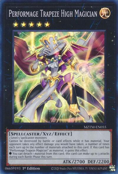 Performage Trapeze High Magician (Super Rare) [MZTM-EN055-SuR]