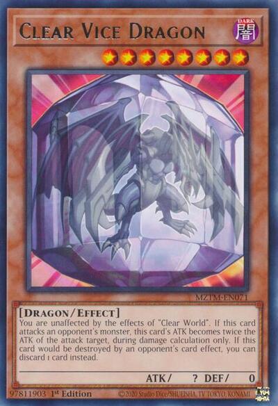 Clear Vice Dragon (Rare) [MZTM-EN071-R]