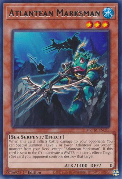 Atlantean Marksman (Rare) [MZTM-EN072-R]