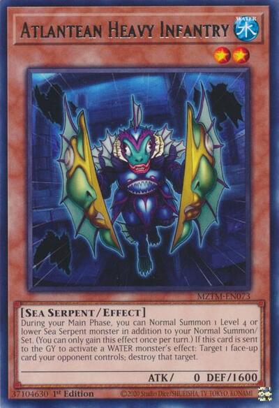 Atlantean Heavy Infantry (Rare) [MZTM-EN073-R]