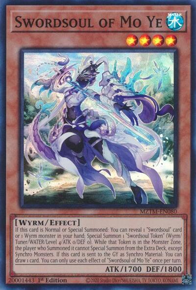 Swordsoul of Mo Ye (Super Rare) [MZTM-EN080-SuR]