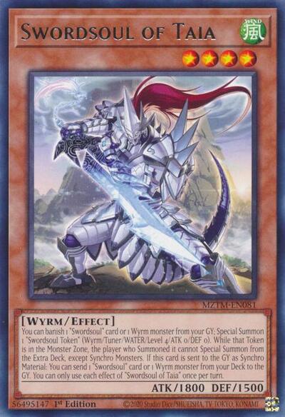 Swordsoul of Taia (Rare) [MZTM-EN081-R]