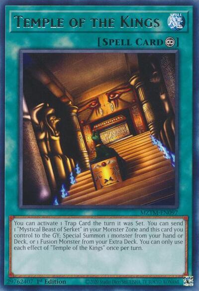 Temple of the Kings (Rare) [MZTM-EN097-R]