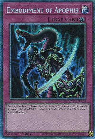 Embodiment of Apophis (Collector's Rare) [MZTM-EN104-CR]
