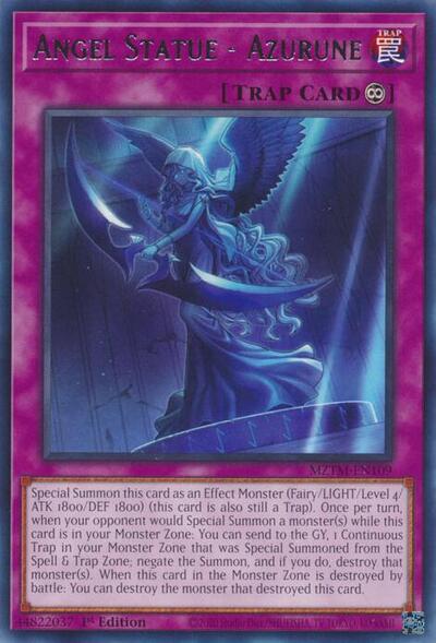 Angel Statue - Azurune (Rare) [MZTM-EN109-R]