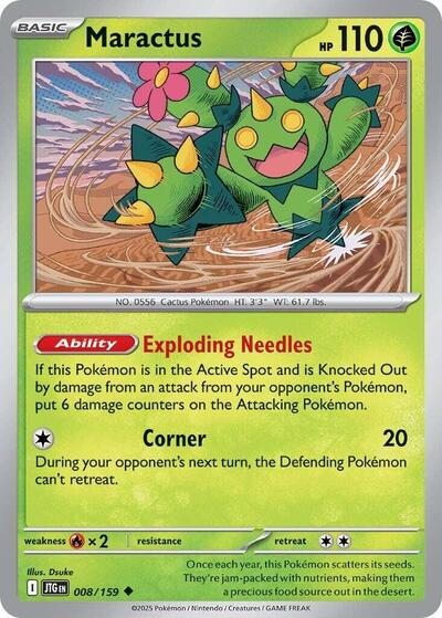 Maractus - 008/159 (Uncommon) [JTG-008-U]