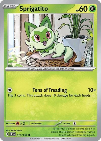Sprigatito - 016/159 (Common) [JTG-016-C]