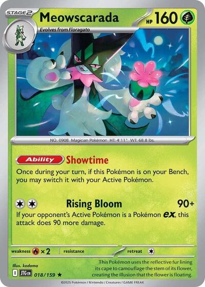 Meowscarada - 018/159 (Holo Rare) [JTG-018-HR]
