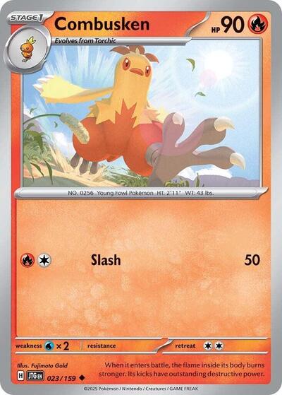 Combusken - 023/159 (Uncommon) [JTG-023-U]