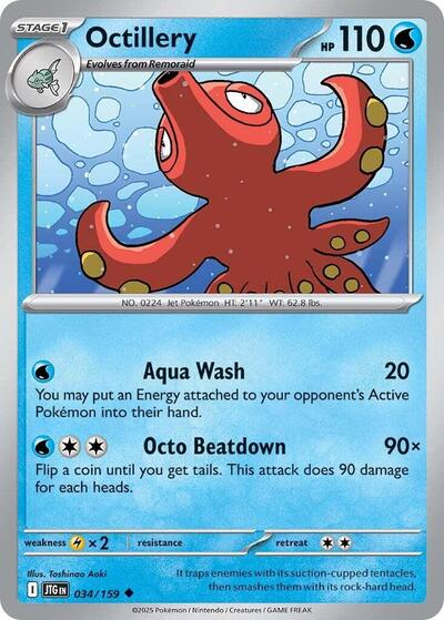 Octillery - 034/159 (Uncommon) [JTG-034-U]