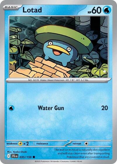 Lotad - 035/159 (Common) [JTG-035-C]