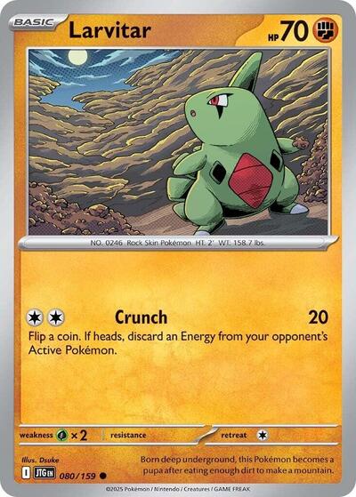 Larvitar - 080/159 (Common) [JTG-080-C]