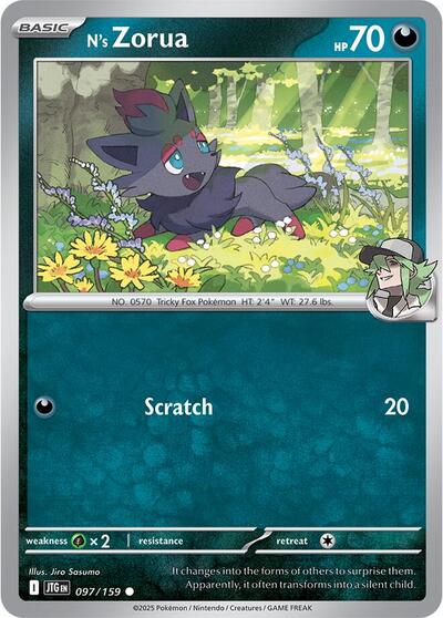 N's Zorua - 097/159 (Common) [JTG-097-C]