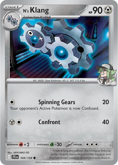 N's Klang - 104/159 (Common) [JTG-104-C]