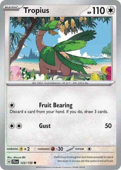Tropius - 123/159 (Common) [JTG-123-C]