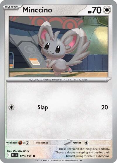 Minccino - 125/159 (Common) [JTG-125-C]